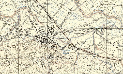 Cartografia di Bojano